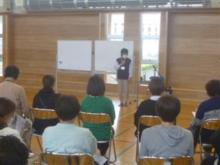 講師の細川先生からは優しい話し方で、分かりやすい講義をしていただきました。