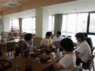 衣川荘に移動して、昼食会。
<br>
たくさん遊んで、たくさん食べて、たくさんお話しました。楽しい１日でした！