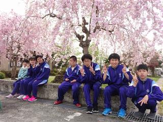 　お花見会
<br>
　お団子、お茶を飲食しながら、綺麗な桜を観察しました。