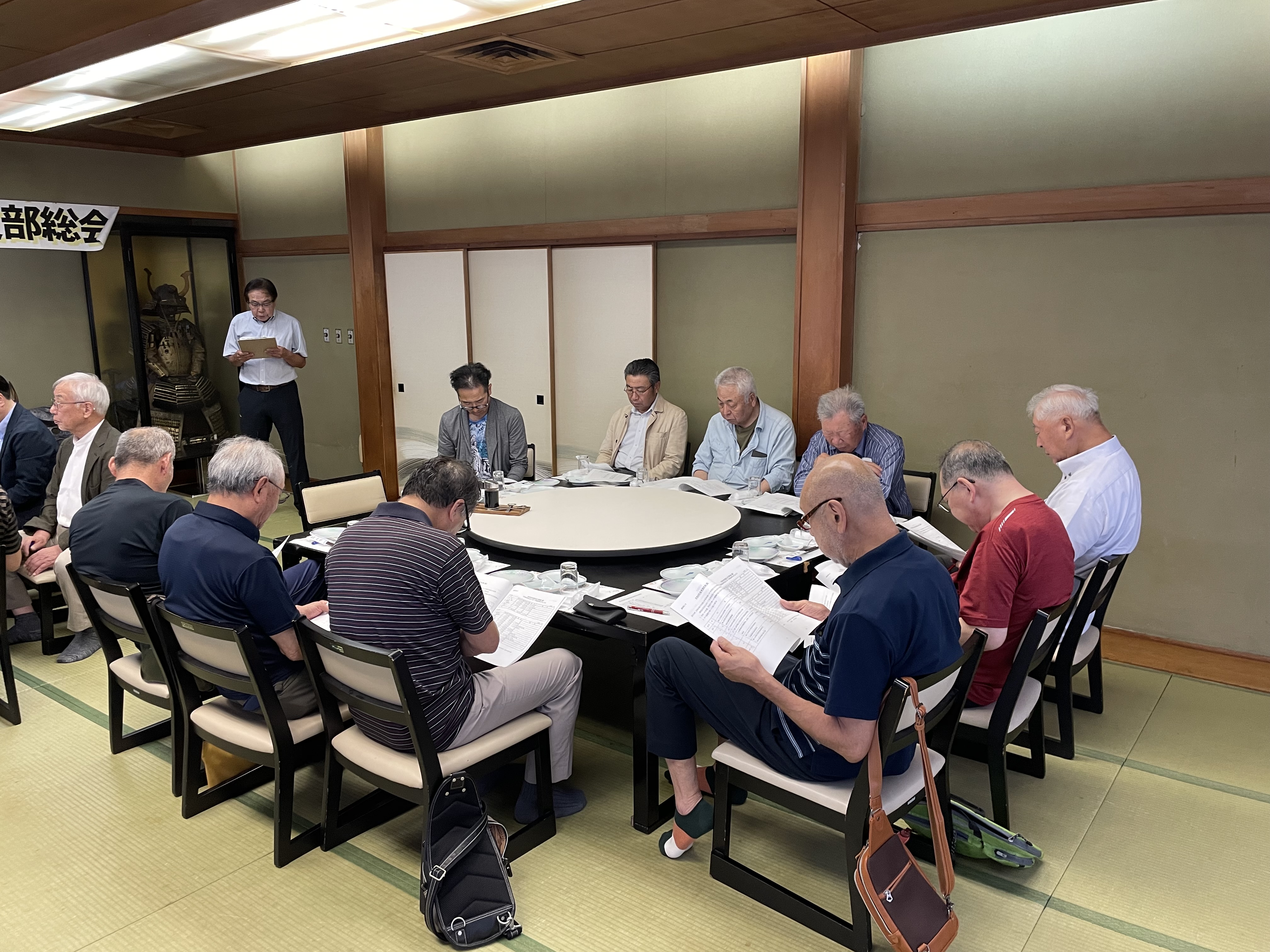 黒沢尻東支部 支部総会 様子1