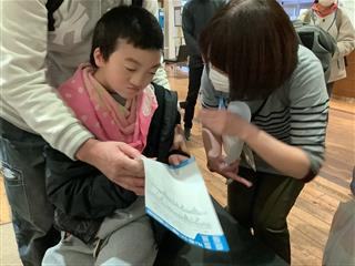 「今日のスコア表です！」「僕、頑張ったなぁ～!(^^)!」