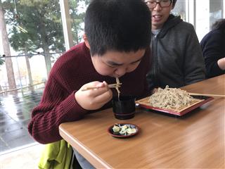 実食をしている様子です。美味しい！