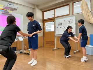 みんなでたくさん身体を動かしました。