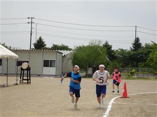 「昨年よりも速く走れるように！」とたくさん練習をしてきました。