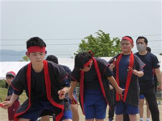 ソーランロックは今年から小中学部合同で踊りました。