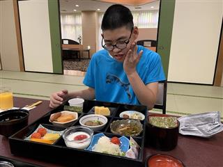 亀の井ホテルのおいしいご飯に感激！
<br>
たくさん食べました！