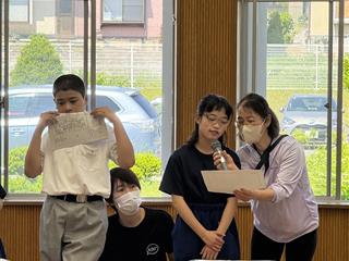 保健委員会です。リクエスト給食についての質問と、石けんの補充について意見がでました。