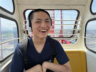 観覧車楽しい！