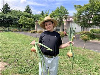 僕が収穫しました！