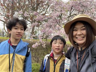 桜もとってもきれいでした！