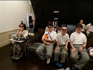 宇宙遊学館にて、４次元デジタル宇宙シアター鑑賞♪