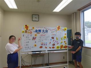 完成です！夏らしい次第に仕上がりました。