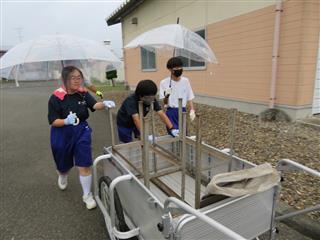 雨模様の中でしたが、頑張りました。