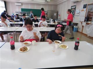 たくさん食べました！