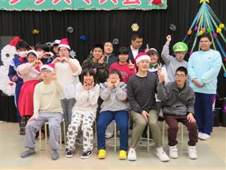 集合写真♬楽しいクリスマス会になりました。