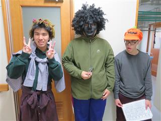 何の仮装でしょう！？