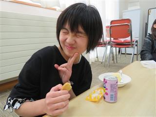 素敵な笑顔でピース♬