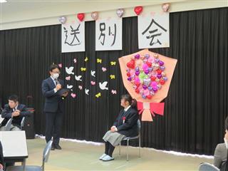 校長先生から今後に向けたエールをいただきました。