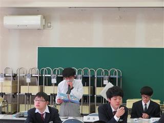 おおぞら会会長から、今年度の執行部の活動目標や寄宿舎の行事についての提案がされました。