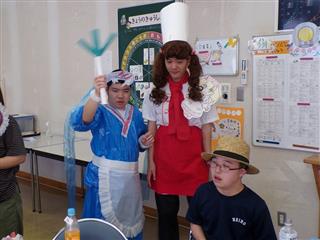 余興を終えた男子チーム。