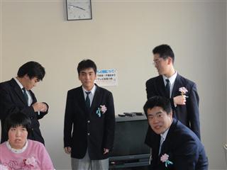 退舎生のみなさん面会室で待機中です。
<br>
わくわく、そわそわしている様子が見られました。