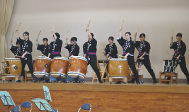 海鳴り太鼓演奏