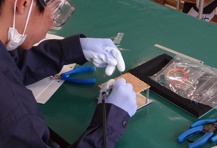 岩手県立宮古商工高校 工業校舎 電気システム科