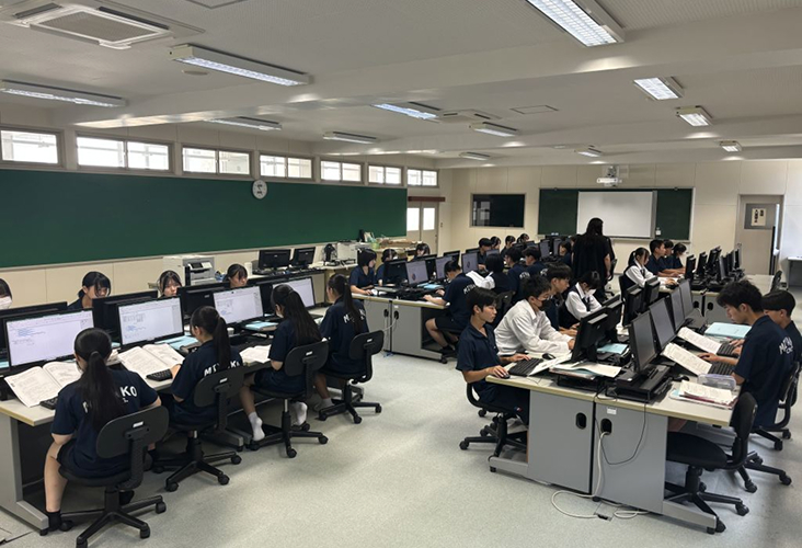 岩手県立宮古商工高校 商業校舎 情報ビジネス科