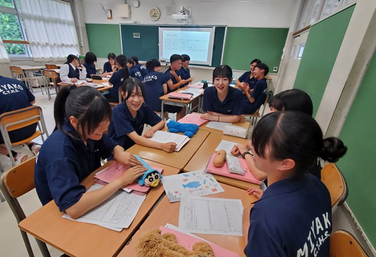 岩手県立宮古商工高校 商業校舎 流通ビジネス科