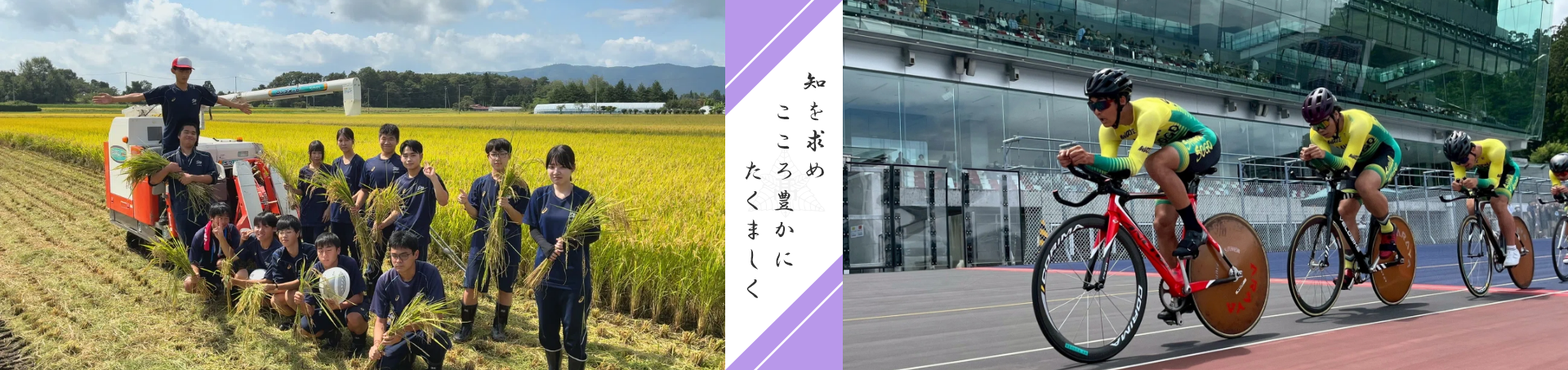 知を求めこころ豊かにたくましく